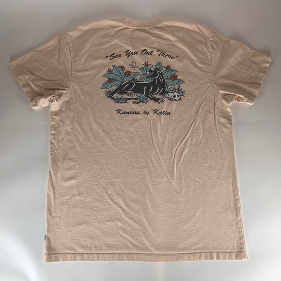 Katin Other - Katin Kanvas Cream Short Sleeve Crewneck Shirt Mens XL